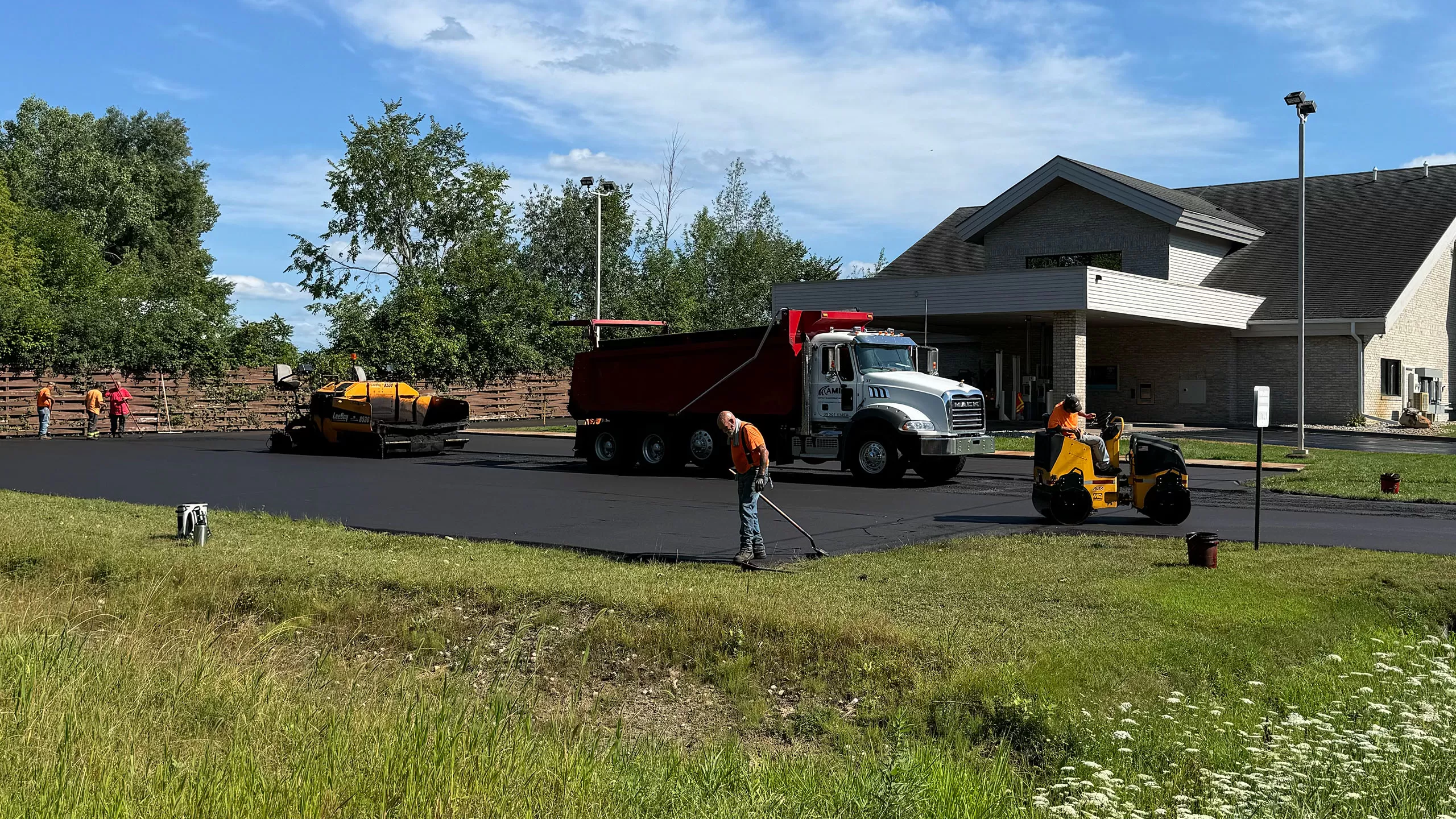 Parking Lot Paving Contractor Flushing Mi