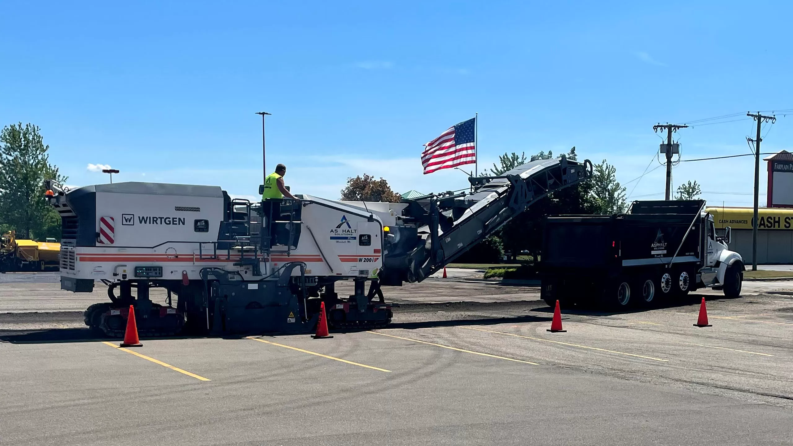 Asphalt Milling And Recycling Flushing MI
