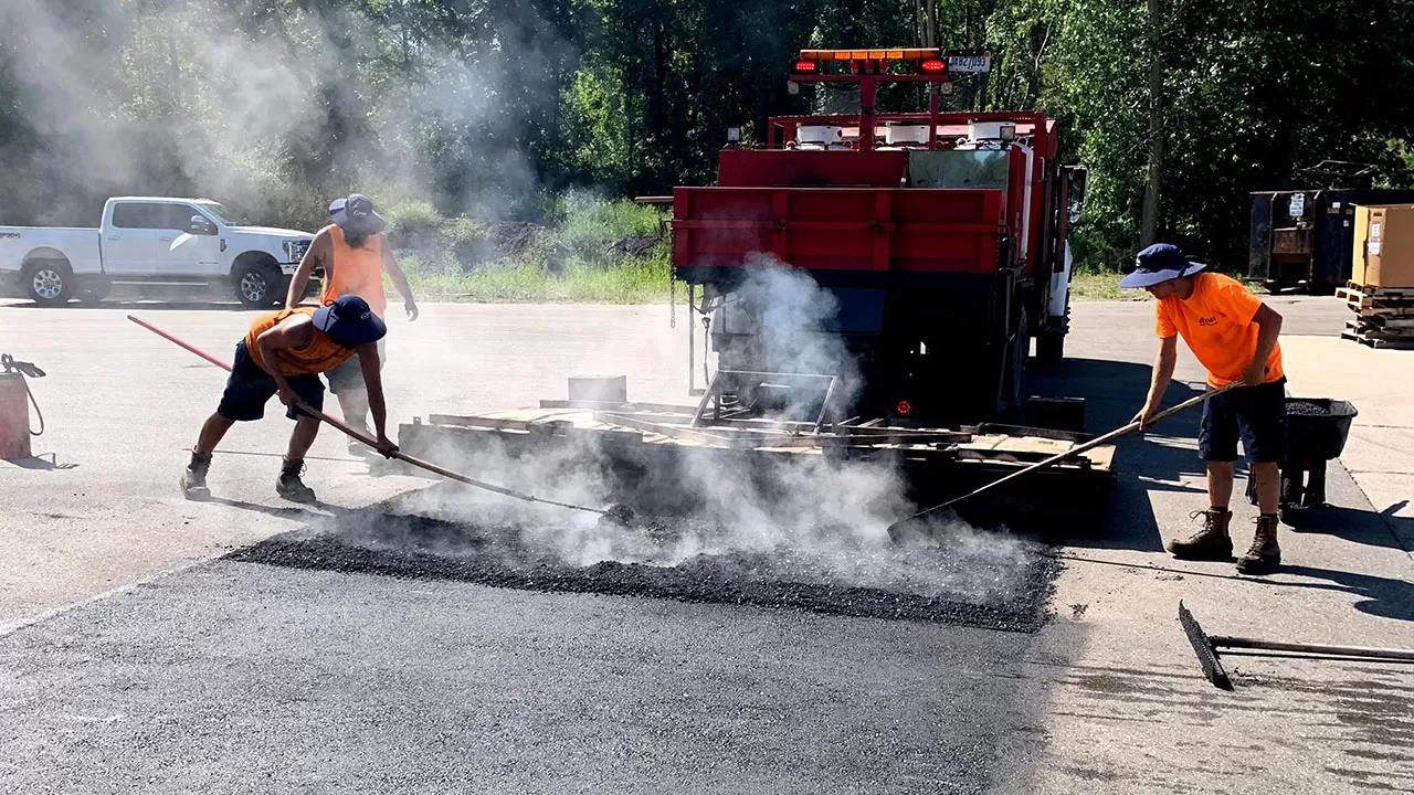 Infrared Asphalt Repair