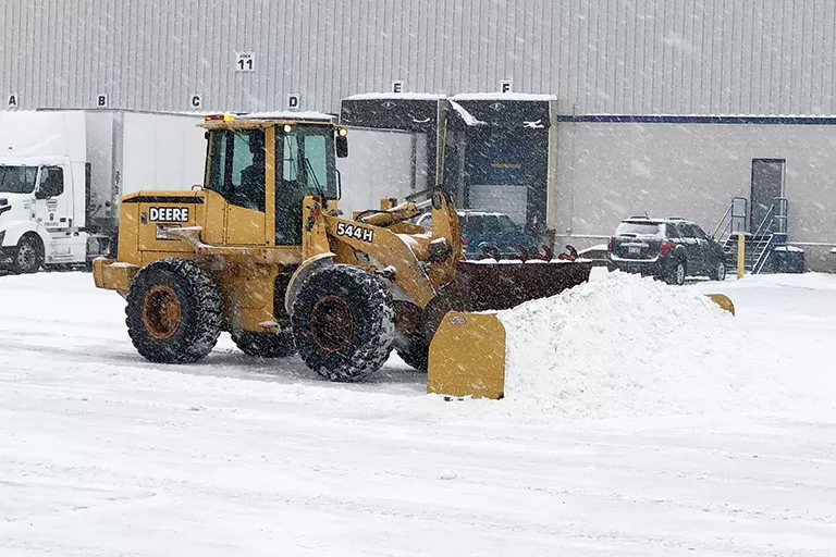 Snow And Ice Removal For Parking Lots Perry Mi